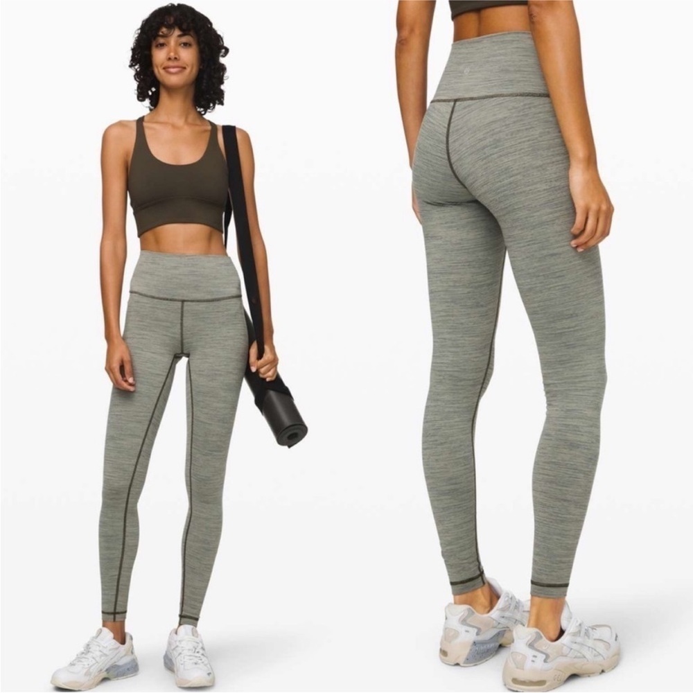 Lululemon Athletica Yoga High-Waisted Leggings